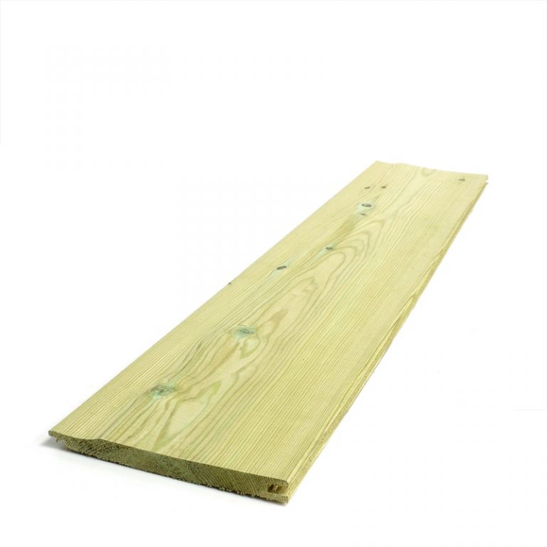 119mm x 12mm Treated Wooden Shiplap Tongue and Groove Boards